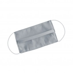 Munskydd- Cloth face mask with a grey elastic band 1 st